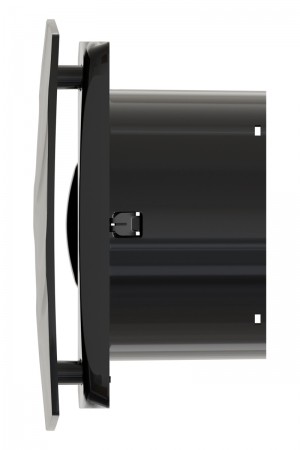 Вентилятор накладной WAVE D120 Black classic ERA